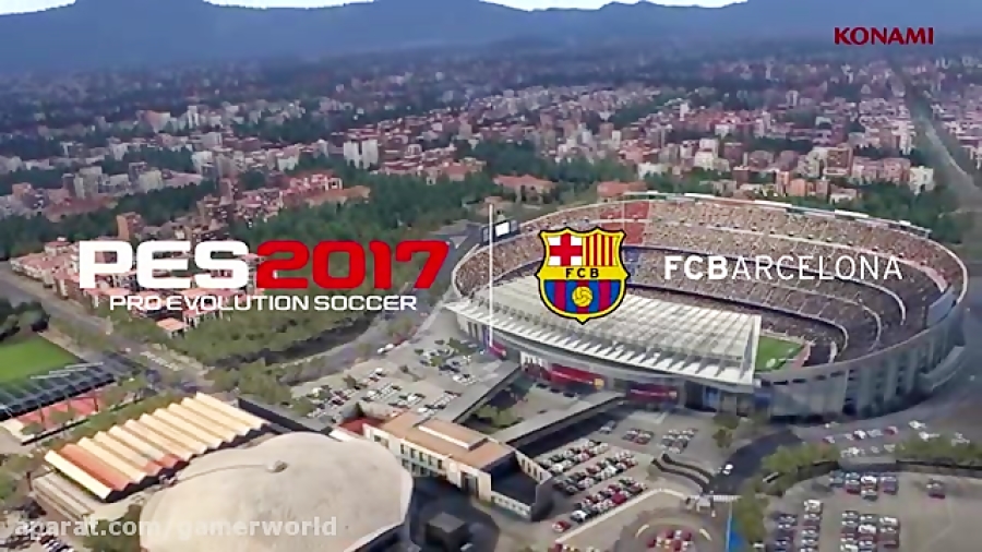 امضای قرارداد جدید همکاری تیم بارسلونا و PES 2017