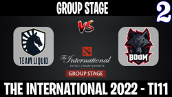 Liquid vs BOOM مسابقات International 2022 مرحله گروهي گروه A گيم دوم