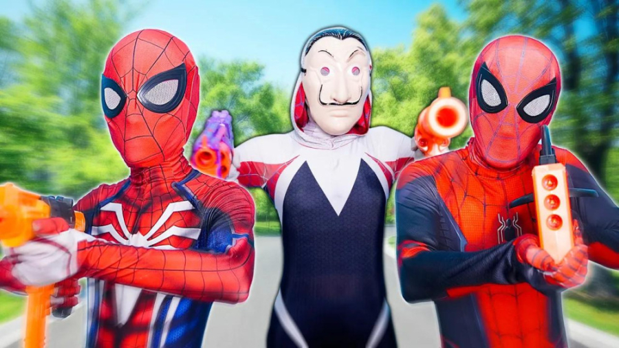 تیم مرد عنکبوتی قافل گیر شد  ا...