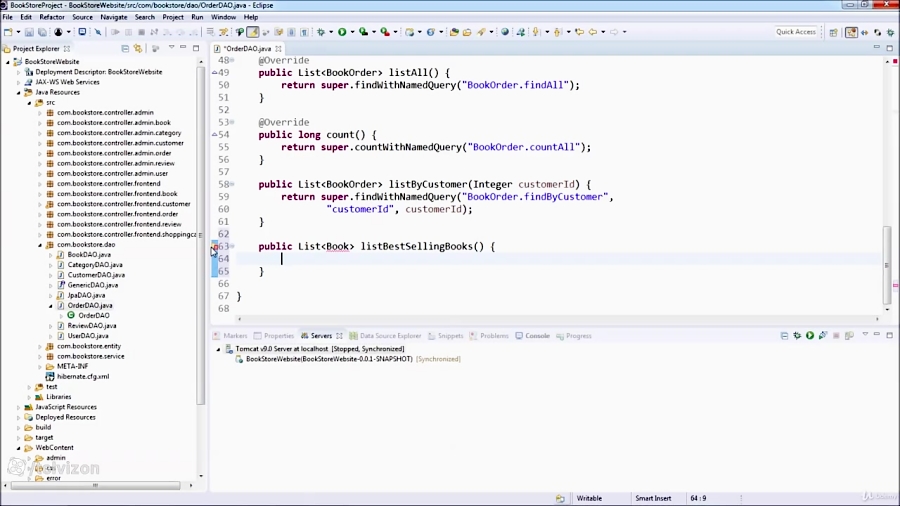 دوره ساخت وب سایت JSP ، Java Servlet و Hibernate / فصل 42 از 44 / قسمت ...