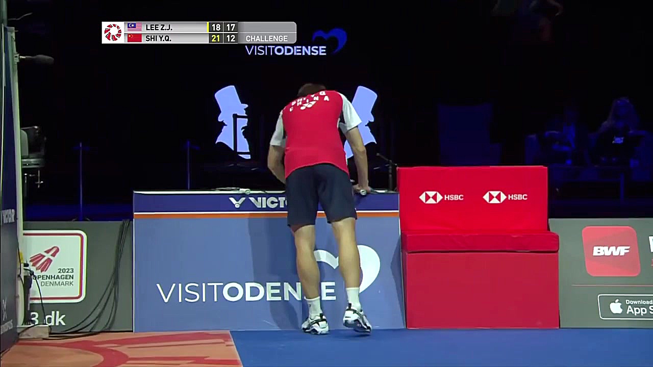مسابقه فینال بدمینتون سینگل مردان - Denmark Open 2022 زمان4910ثانیه
