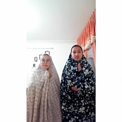 چالش تغیر لباس مژده با نازنین