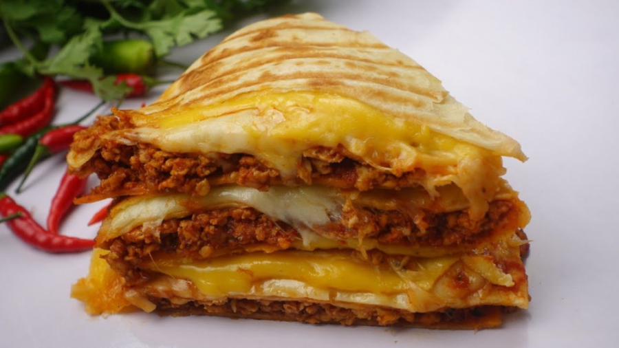 طرز تهیه ساندویچ مرغ پنیری :: آموزش آشپزی :: ساندویچ خانگی