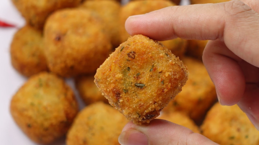 طرز تهیه مینی سیب زمینی ترد و ساده :: آموزش غذای 10 دقیقه ای