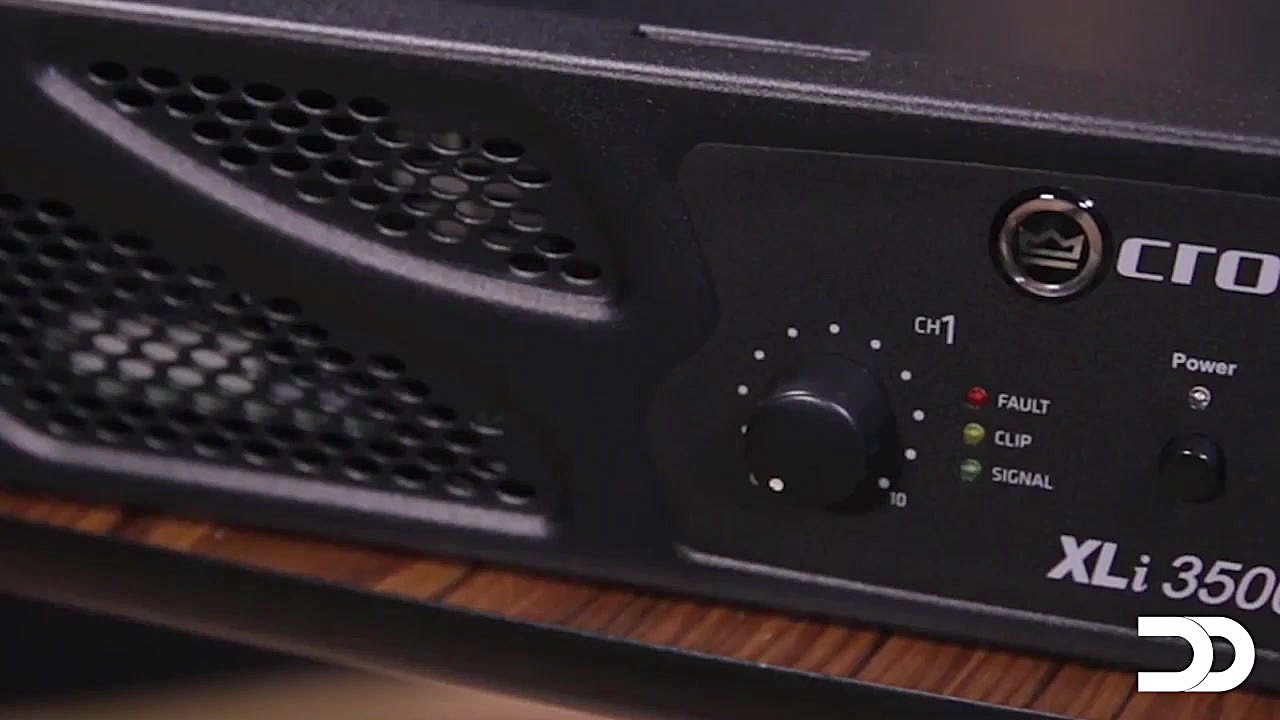 معرفی آمپلی فایر کرون Crown XLi 3500 Amplifire | داور ملودی زمان71ثانیه