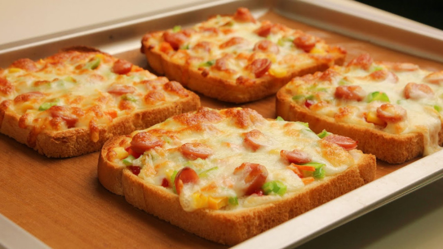 طرز تهیه مینی پیتزا سریع و آسان خوشمزه :: غذای آسان خانگی