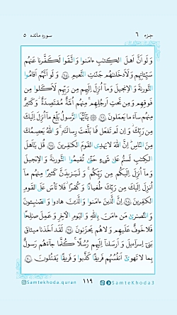 تلاوت روزانه قرآن - صفحه 119