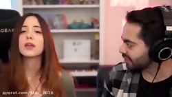 میا و کوروش چالش سعی کن نخندی...