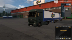 گیم پلی بازی Euro Truck Simulator 2 رانندگی با کامیون