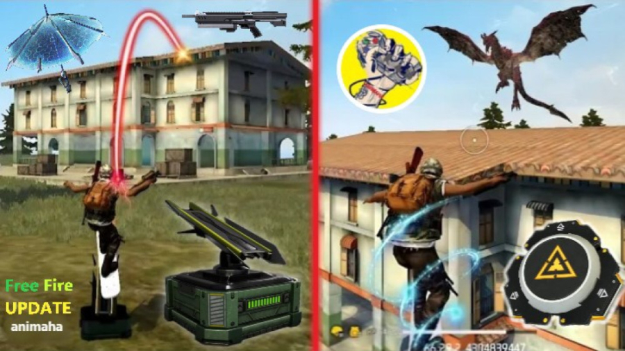 آپدیت جدید فری فایر چه باحاله قیمه ها رو ریخته تو ماستا!! Free Fire لیلا بلوکات