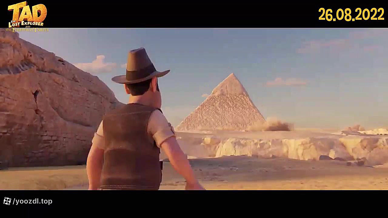 تریلر انیمیشن Tad the Lost Explorer and the Emerald Tablet 2022 زمان85ثانیه