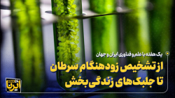 از تشخیص زودهنگام سرطان تا جلبک های زندگی بخش از تشخیص زودهنگام سرطان تا جلبک های زندگی بخش