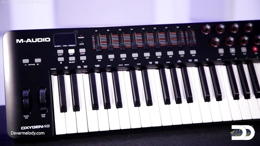 معرفی میدی کنترلر ام آدیو M Au...