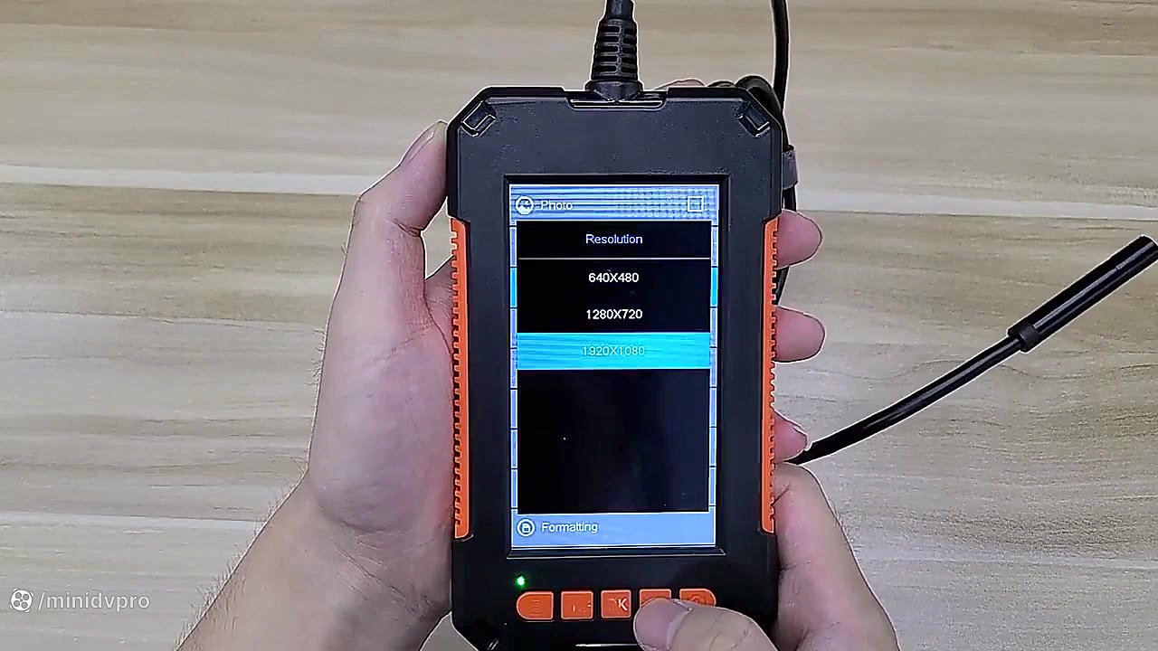 دوربین شلنگی 10 متری با نمایشگر LCD با کیفیت 1080P دنزل واشینگتن
