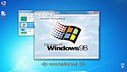 نصب ویندوز 98 در ویندوز مجازی سون 7 و 10 Windows 98se