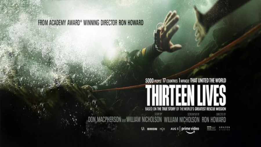 معرفی فیلم هیجان انگیز سیزده جان Thirteen Lives 2022 زمان157ثانیه