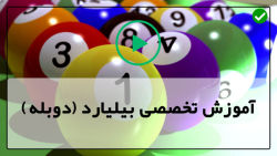 قوانین بازی ایت بال-بیلیارد اسنوکر-آموزش هدفگیری برش شات ریلی