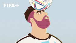 غول های فوتبال وارد دوحه شدند!