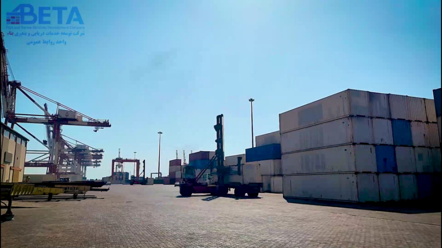 تایم لپس عملیات کانتینری شرکت بتاء