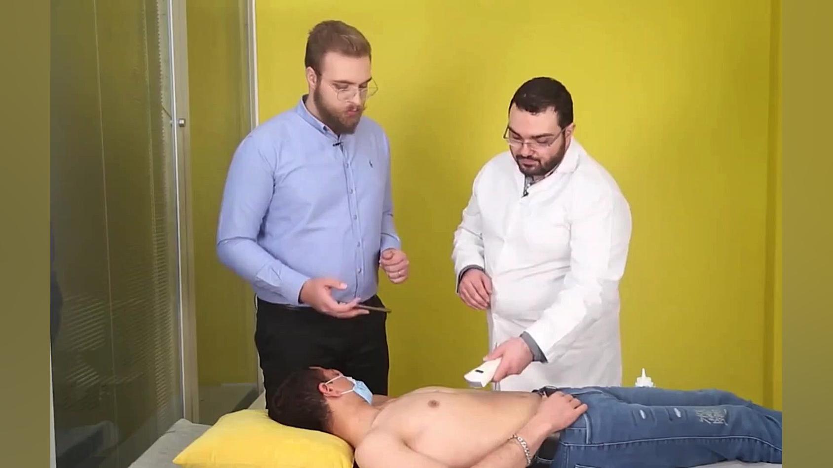 آموزش استفاده از دستگاه سونوگرافی هندهلد مدل 6C ویدیوی وایرال