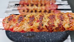 لذت آَشپزی | طرز تهیه سیخ کباب با سس ماست