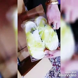 آنباکس و تجربه خرید صندل زنانه برند نسیم