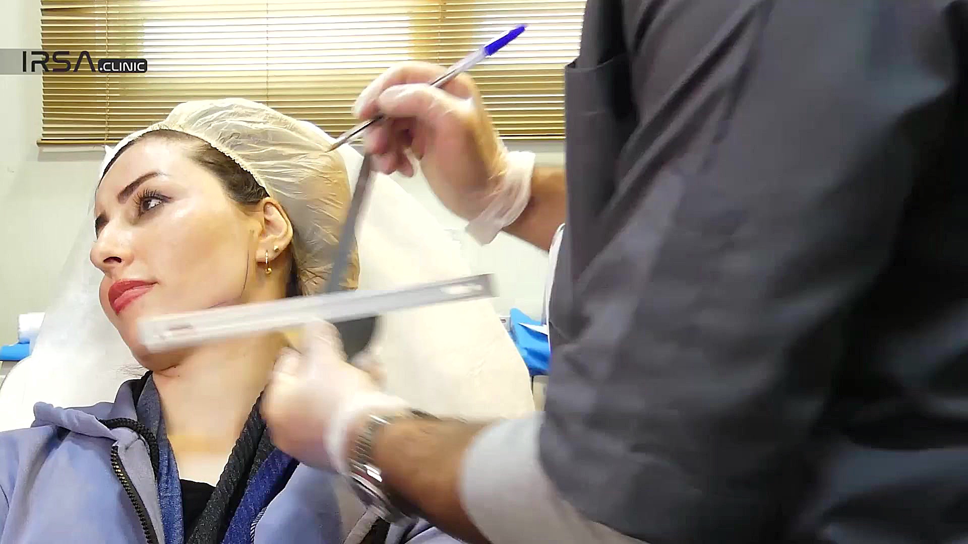 زاویه سازی و مادلینگ صورت با تزریق ژل اکستنشن تاج دندان