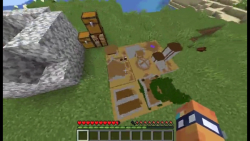مد خفن میز شبیه به خانه و فارم کوچک ماینکرافت ماینکرفت ماین کرفت Minecraft