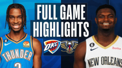 نیو اورلینز پلیکان 105-101 اکلاهما سیتی | خلاصه بازی | بسکتبال NBA