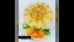 تهدیگ سيب زمینی || سيب زمینی به شکل گل