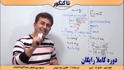آموزش علوم نهم استاد پورافتخار تدریس فصل پنجم 5 نیرو جلسه 1 قانون دوم نیوتن