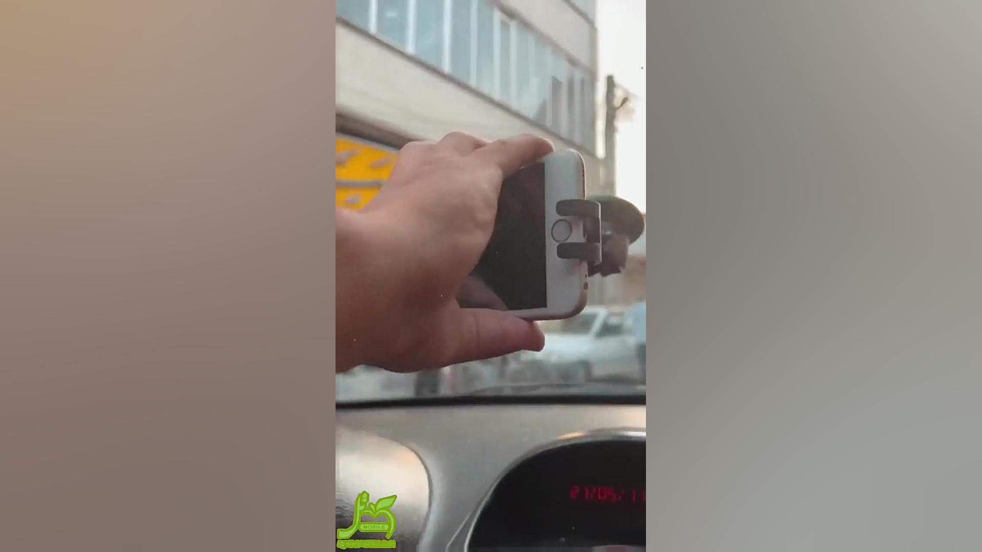 معرفی  پایه نگهدارنده (هولدر) Car Holder موبایل با کیفیت عالی زمان8ثانیه