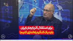 کارشناس باکویی: برای استقلال آذربایجان ایران باید یک کنگره ملی راه اندازی کنیم کارشناس باکویی: برای استقلال آذربایجان ایران باید یک کنگره ملی راه اندازی کنیم