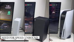 مقایسه گرافیکی بازی need for speed unbound در کنسول های نسل 9