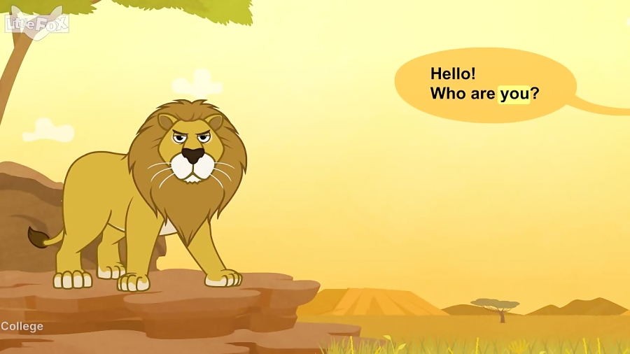 Meet the Animals 29- African Lion - Level 2 - By Little Fox