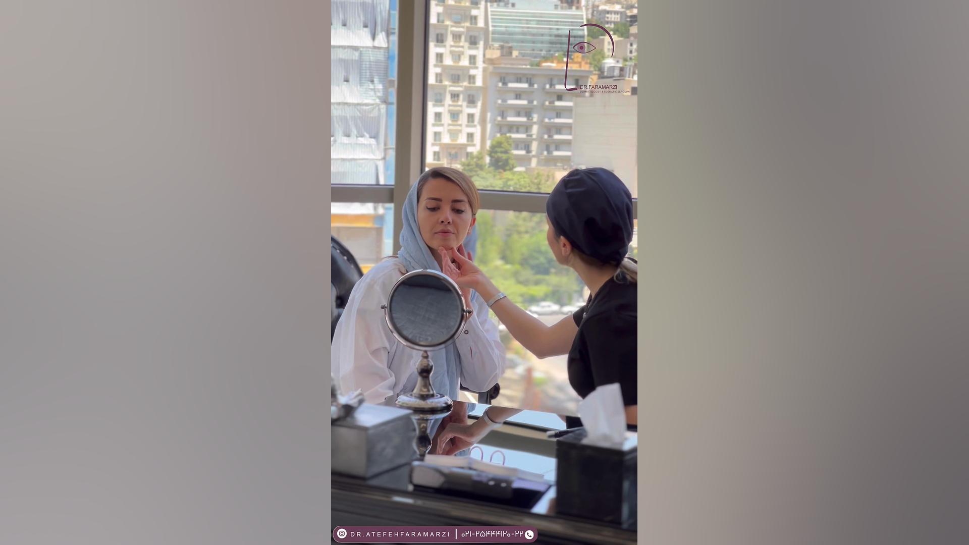 فیلر لب دکتر عاطفه فرامرزی | Dr Atefeh Faramarzi