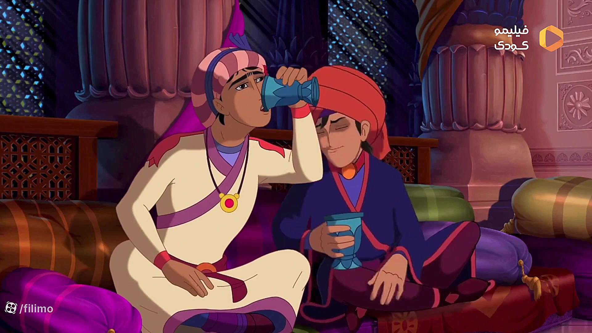 تریلر دوبله فارسی The Knight and the Princess فیلیمو کودک زمان107ثانیه