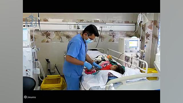گوشه ای از ایثارگری های مدافعان سلامت در شبکه بهداشت و درمان باخرز زاویه سازی صورت