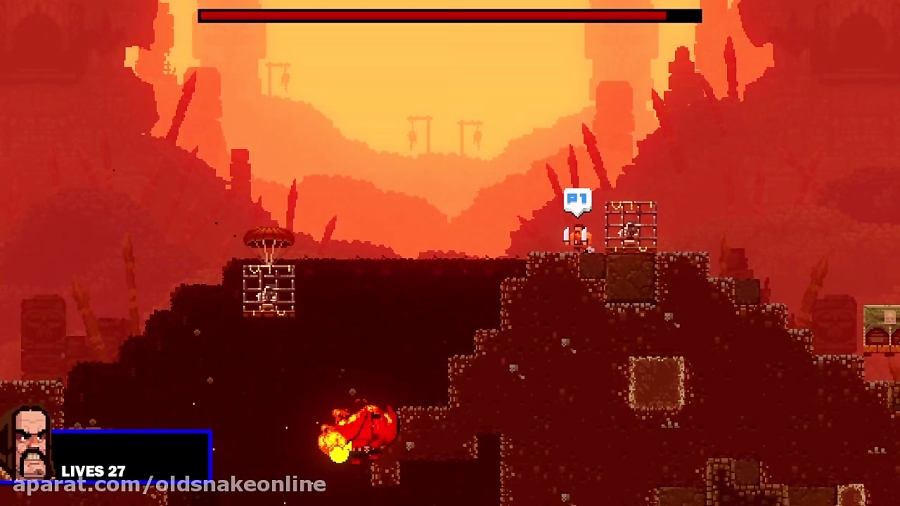 Broforce_Satan Boss Fight(#14)