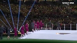 مسی جام جهانی را بالا برد