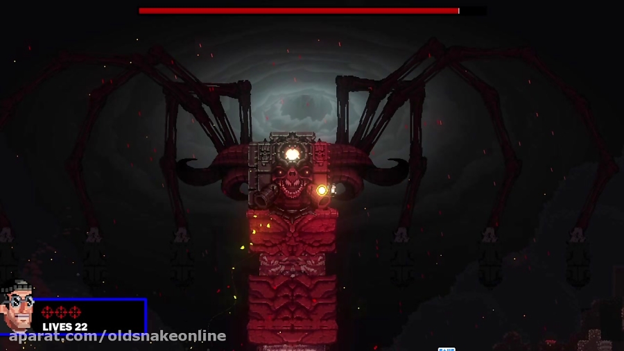 Broforce_Satan True Form Boss Fight(#15)