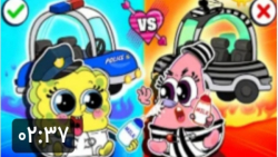 چالش با باب اسفنجی|آسمر فود با...