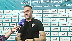 صحبت&zwnj;های سرمربیان و بازیک...