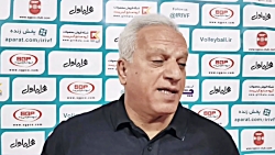 صحبت&zwnj;های سرمربیان و بازیک...