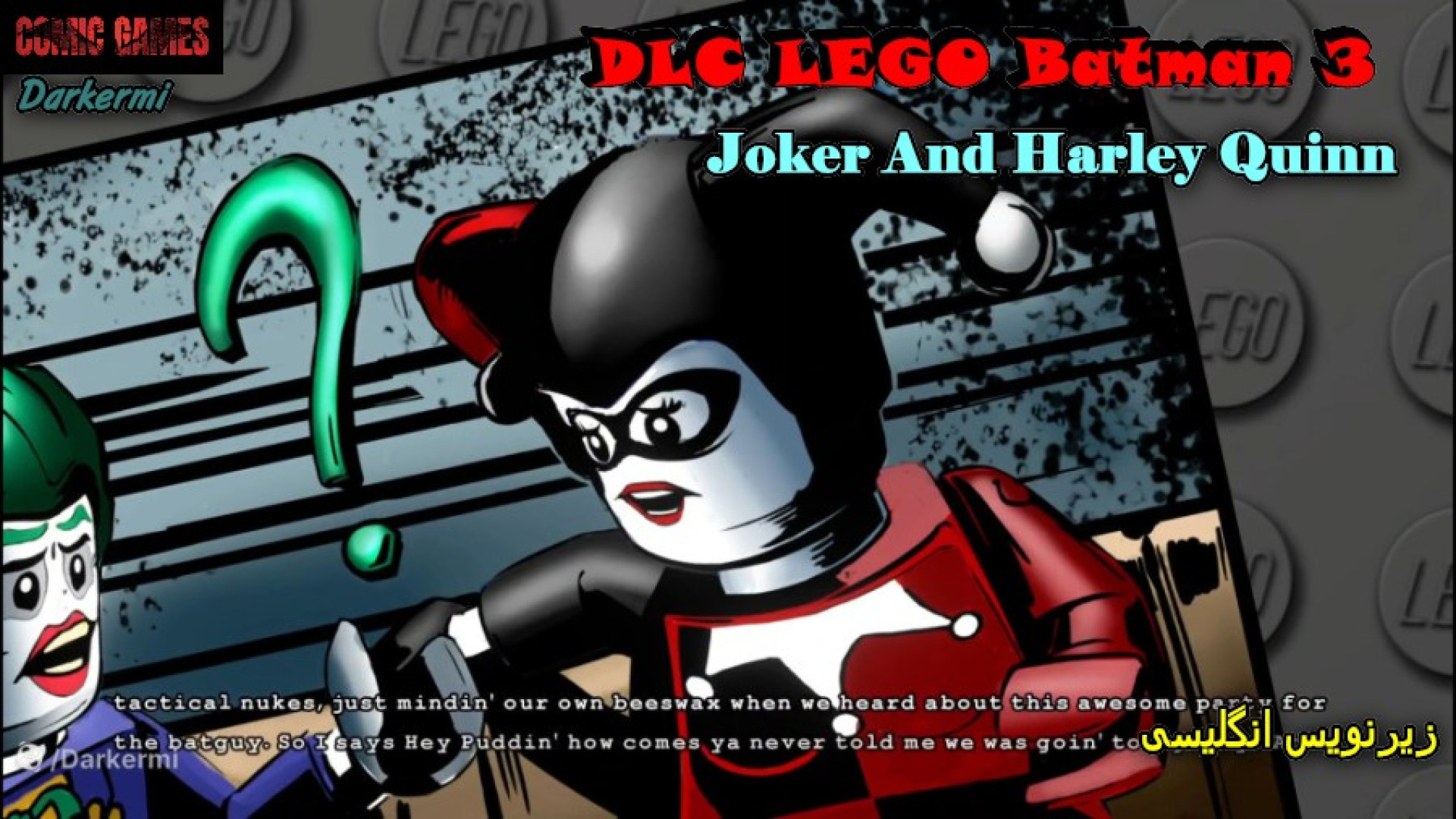 راهنمای بازی LEGO Batman 3 با زیرنویس انگلیسی DLC : Joker And Harley Quinn زمان936ثانیه