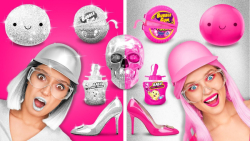 چالش غذای هم رنگ با لباس 123go...