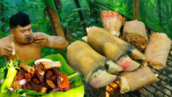 کباب پای گاو در جنگل | آشپزی ب...