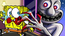 کارتون ترسناک باب اسفنجی و هیو...