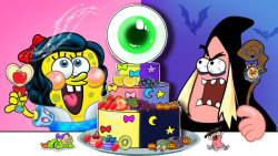 باب اسفنجی و پاتریک در نقش جاد...