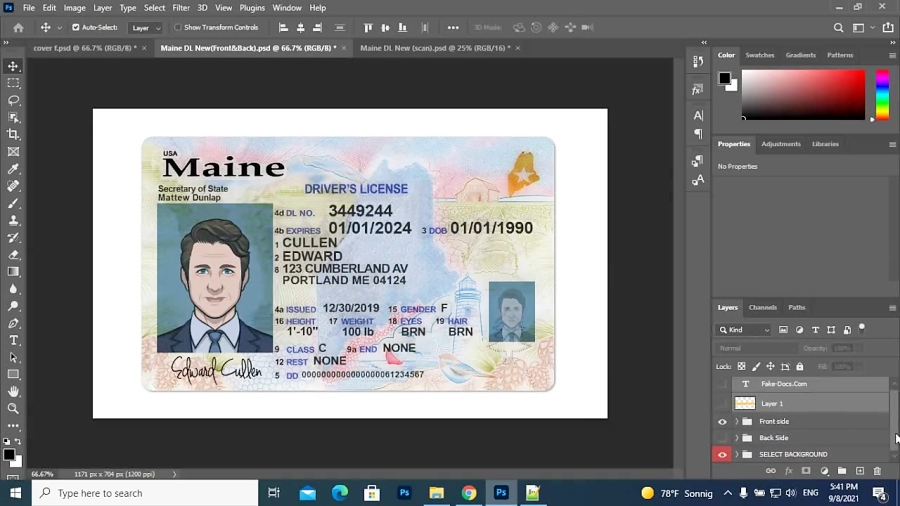 maine-driver-license-psd-template-new